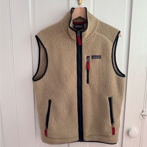Patagonia Tan Fleece Vest